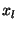 $x_{l}$